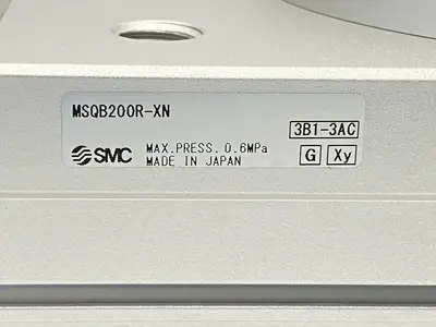MSQB200R-XN | SMC  Pneumatic Rotary Table 190 Degree Rotation - New – Open box