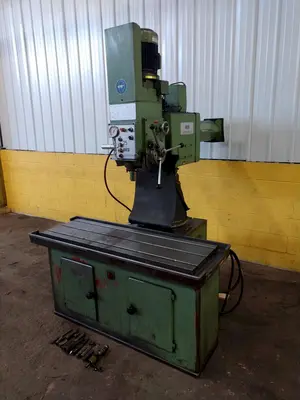 25" HKS MODEL 25MG SINGLE SPINDLE GEARHEAD DRILL WITH TAPPING: STOCK #14671