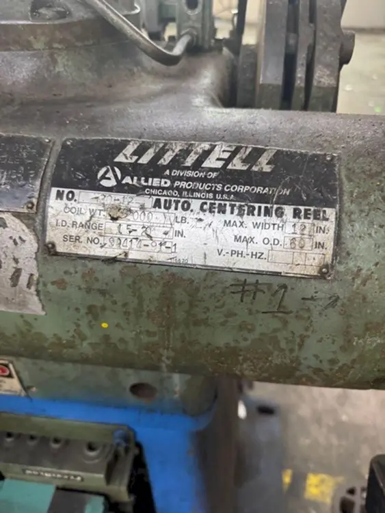Used LITTELL _UNKNOWN_ Centering Reels Ohio US | Yoder Brothers machinery #195504