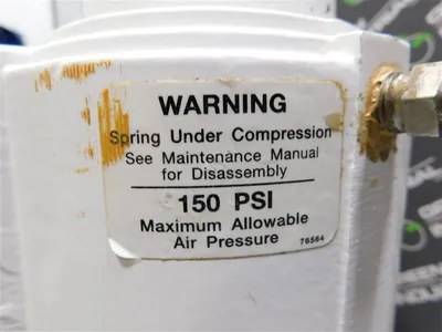 2" Flowserve Shearstream Actuated Valve Class 150 Air to Open 104 CV Used