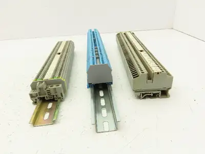 Phoenix Contact Konnect-It Terminal Block DIN Rail Lot of 151