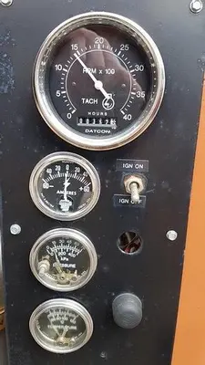 USED WAUKESHA 135GZ 6 CYLINDER NATURAL GAS ENGINE