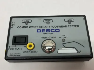 19280 | Desco  Combo Wrist Strap/ Footwear Tester - Used