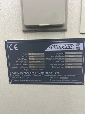 2015 JOHNFORD SV-48H Vertical Machining Centers | PM Machines (20)