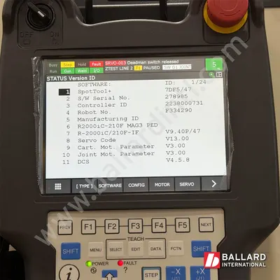 FANUC R-2000iC/210F Robot w/ R30iB Plus – NEW! NEVER PUT INTO PRODUCTION