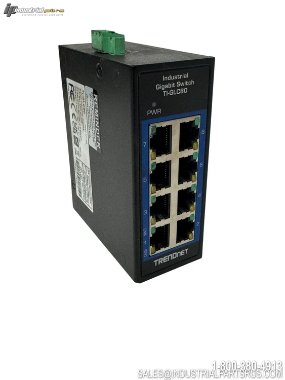Used TRENDNET TI-GLC80 Network Switches Kentucky US | Industrial Parts R Us Inc. #1131278