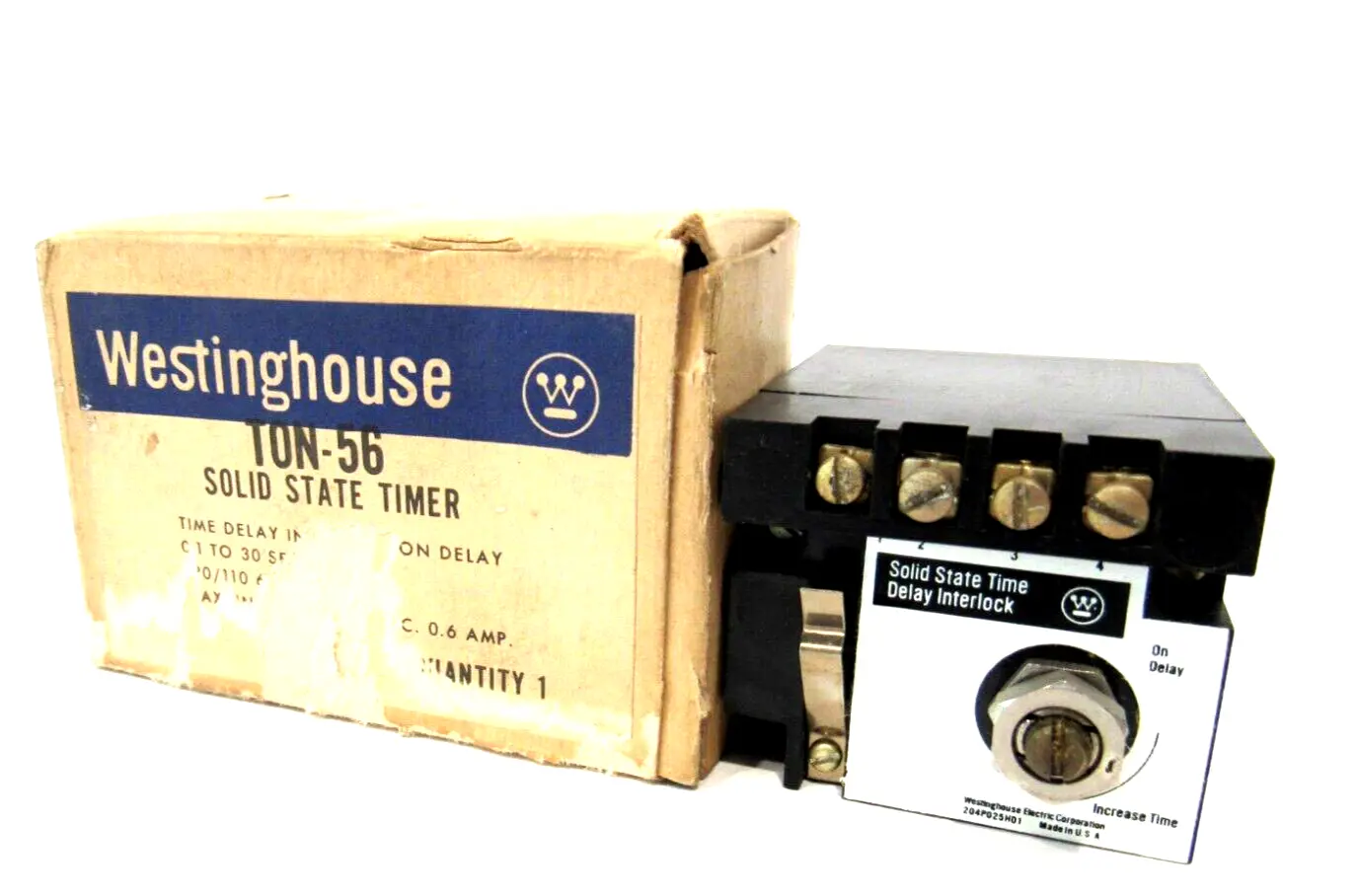 NEW WESTINGHOUSE TON-56 TIMER 177C469G01 TON56
