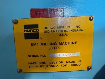 HURCO SM1 Milling Machines | GMT (14)