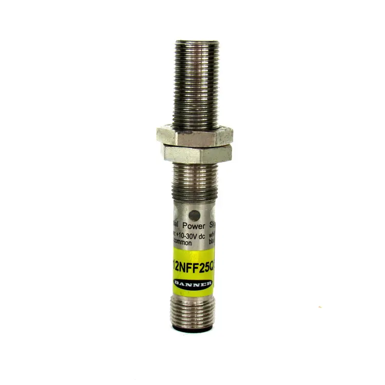 Used BANNER M12NFF25Q8 Photoelectric Sensors Kentucky US | Industrial Parts R Us Inc. #357079