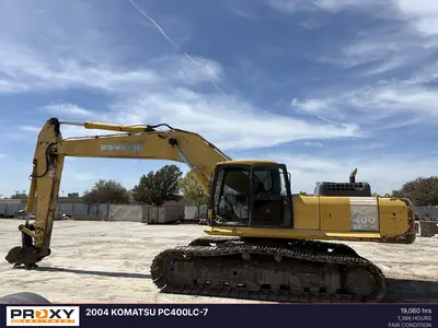 Used 2004 KOMATSU PC400LC-7 Excavators Texas US | Proxy Equipment #1383070