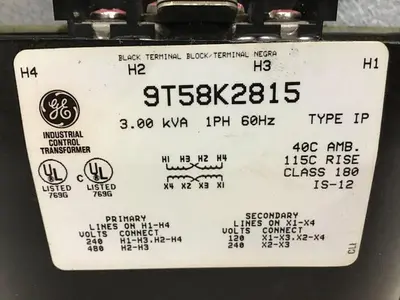 USED GENERAL ELECTRIC 9T58K2815