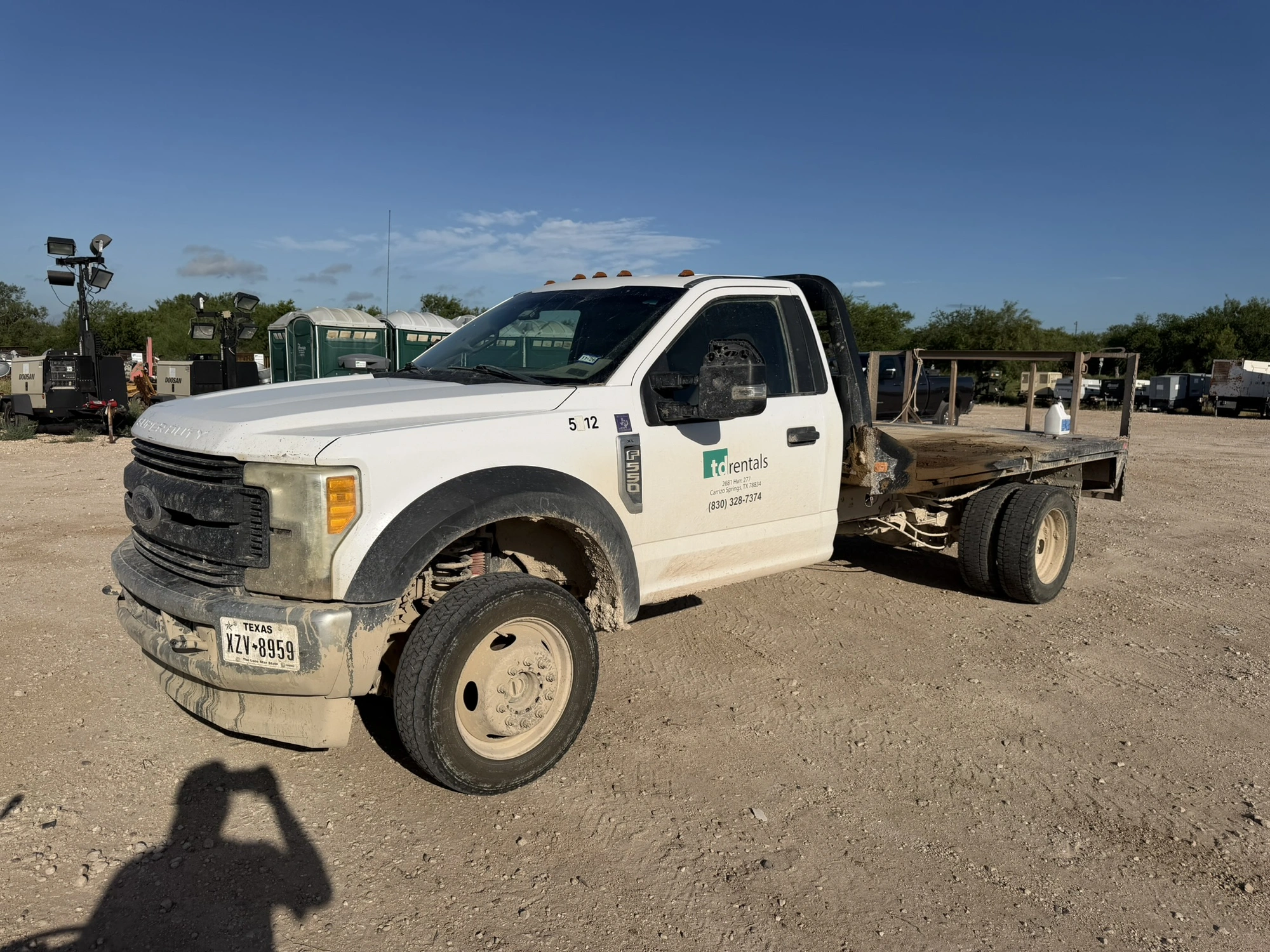 Used 2017 FORD F550 SD XL FLATBED TRUCK Flatbed Trucks Texas US | Miedema Asset Management Group #1315560
