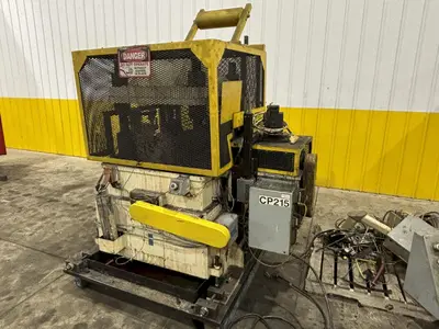 40 TON RLM MODEL #R40 4-POST CUTOFF PRESS & SERVO DIE ACCELERATOR: YOBRO #23887