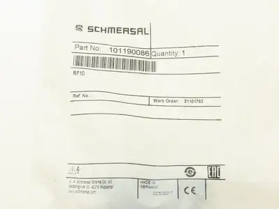 Schmersal RF10 Contact Terminal Block Pushbutton Switch 101190086 Lot of 10