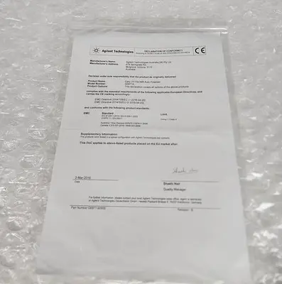 AGILENT TECHNOLOGIES MANUAL W DVD