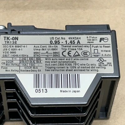NEW FUJI ELECTRIC TK-ON TR13E
