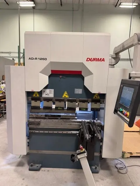 Used 2023 DURMA AD-R 1260 Press Brakes Texas US | Revelation Machinery #1056187