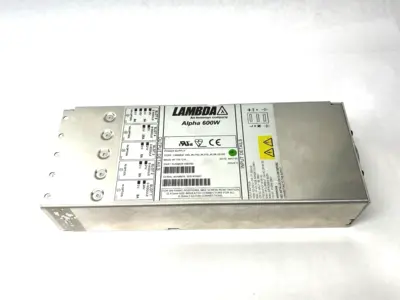 USED TDK LAMBDA ALPHA 600W POWER SUPPLY UNIT CA600QF 24D_IN,21D_IN,5B,15/15E