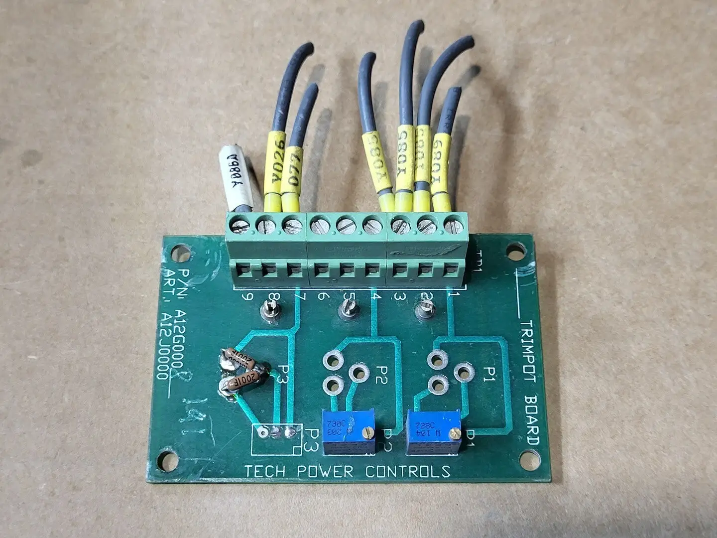 USED TECH POWER CONTROLS A12G000