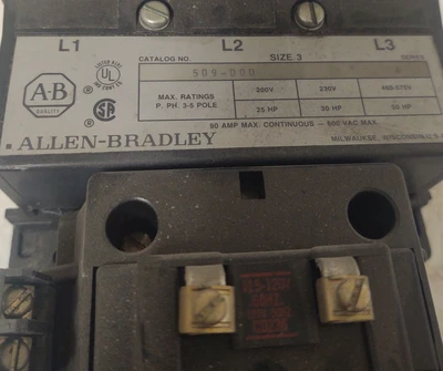USED ALLEN BRADLEY 509-DOD