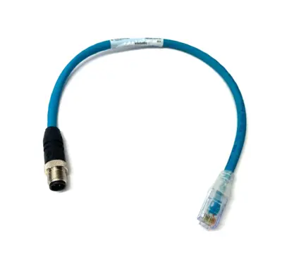 USED LUMBERG AUTOMATION DOUBLE ENDED ETHERNET CORDSET