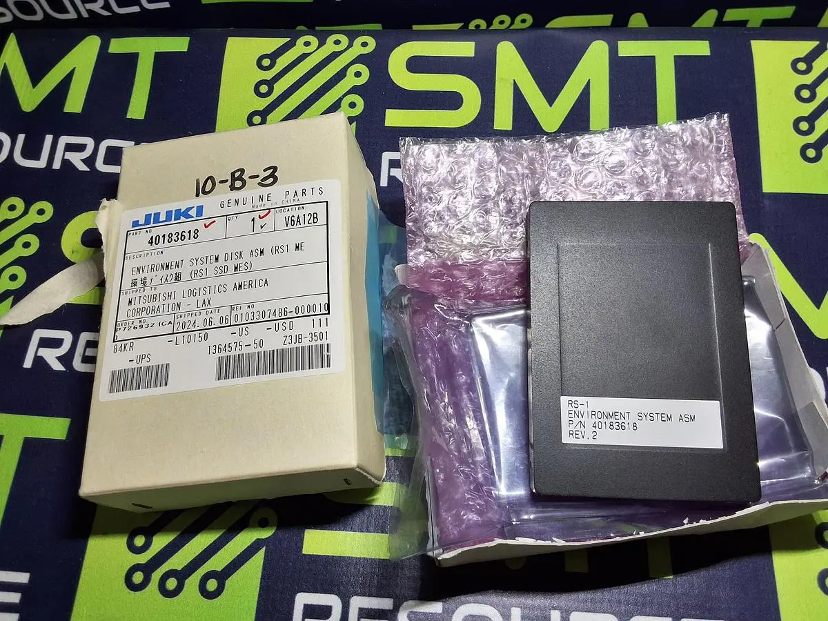 JUKI 40183618 ENVIRONMENT SYSTEM ASM DISK MODEL: SS3016A2MFE1