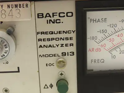 Bafco 913 Frequency Response Analyzer Vintage Analog