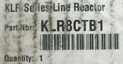 NEW TCI KLR8CTB1 LINE REACTOR 600V 8A 3PH