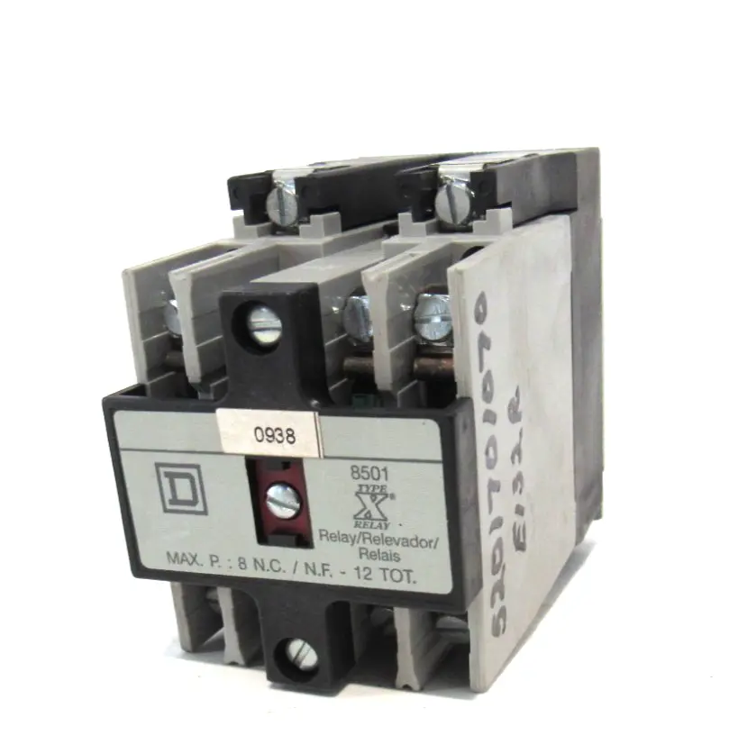 NEW SQUARE D 8501X020 CONTROL RELAY SER.A