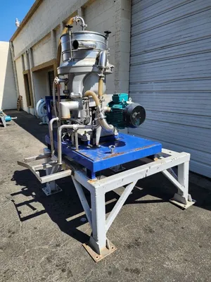 Alfa-Laval UVPX 207-74A concentrator centrifuge, 316SS.
