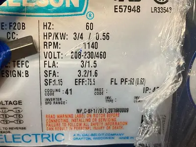 New | in-Stock LEESON C6T11FC10F Industrial Controls | Surplus Asset Holdings #1220675