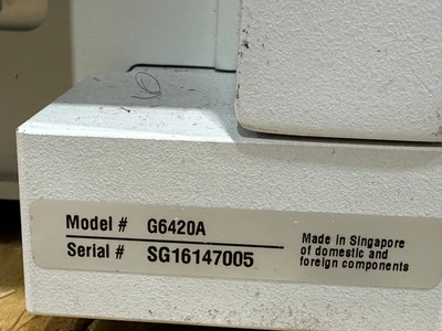 USED Agilent Technologies G6420A, G1948B, G7167A, K1316C, K4225A, K1312B, K4225A, K1312B