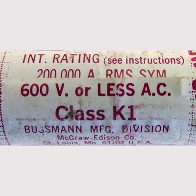 Cooper Bussman 5 Amp Class K1 Fuse
