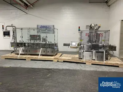 USED Capmatic Capmatic Inline Vial FIlling Line, Model Conquest FS8