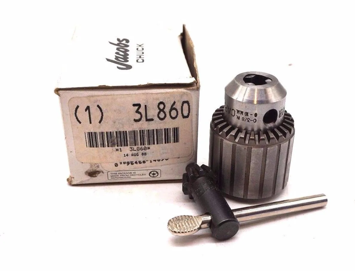 NEW JACOBS 3L860 DRILL CHUCK