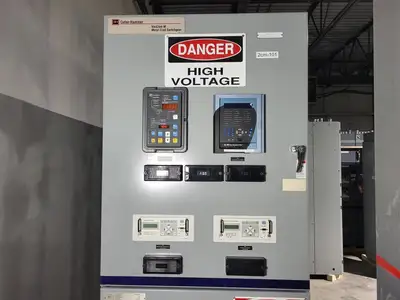 15kV Switchgear Lineup MVS Load Break Controller, 2000 Amp