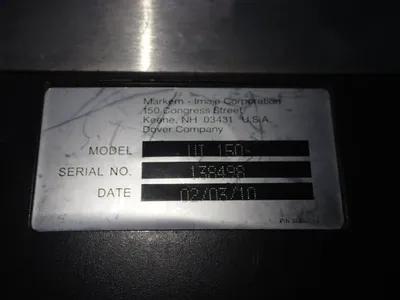 Used 2010 MARKEM IMAJE UI 150 Electrical Controls | HGR 24 #747884
