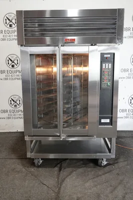 2023 LBC ELECTRIC 8 PAN MINI ROTATING RACK OVEN MODEL LMO-E8