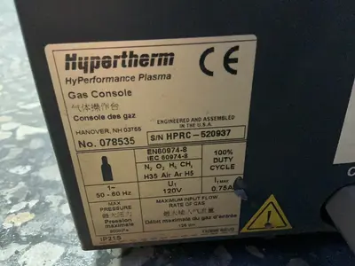 Used HYPERTHERM 078535 Welding Machinery (Other) Ohio US | HGR 24 #1314734