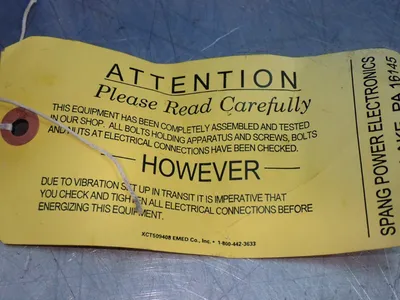 Used SPANG E62110000 DC Power Supplies Ohio US | HGR 24 #1134676