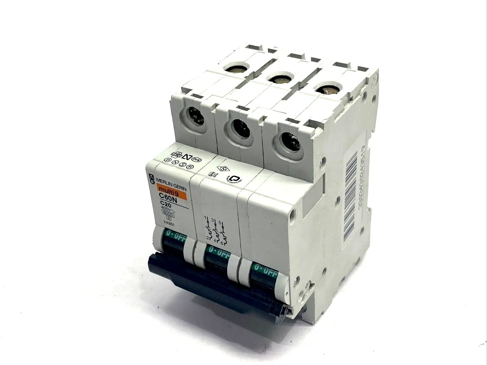 Used Merlin Gerin C60N 3P/24351 Circuit Breakers Michigan US | Maverick Industrial Sales #1398756