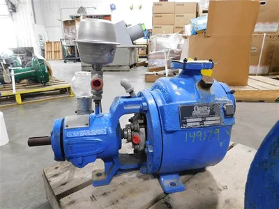 Dayton 1 1/2X1US-6/500 Centrifugal Pump 3600 RPM Base 51 Used