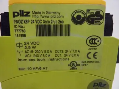 USED PILZ PNOZX8P24VDC3N/O2N/C2SO