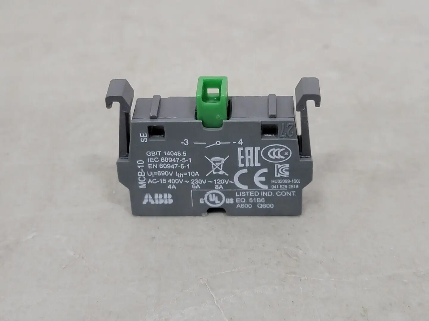 NEW ABB MCB-10