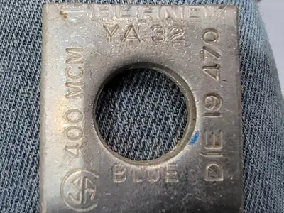 USED BURNDY YA32