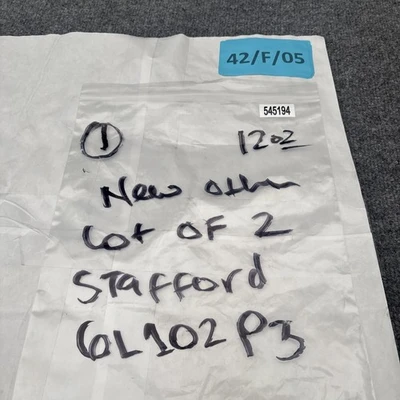 New | in-Stock Stafford 6L102P3 Misc Fasteners California US | Davliegogo LLC #1707129