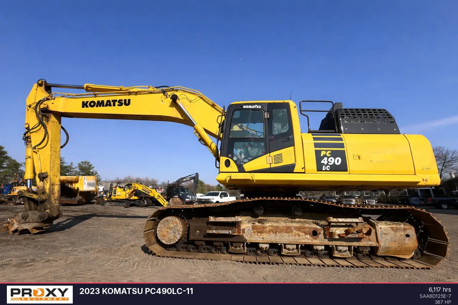 Used 2023 KOMATSU PC490LC-11 Excavators New Jersey US | Proxy Equipment #1388583