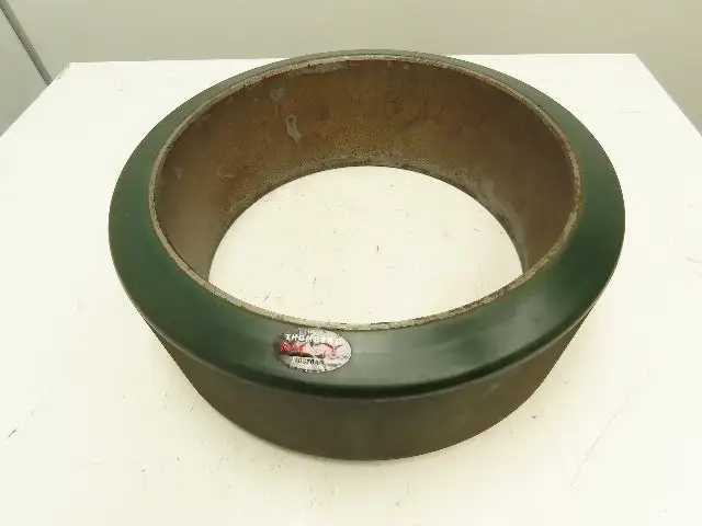 Thombert 20x7x16" Green Poly Press-On Forklift Tire 10880A0