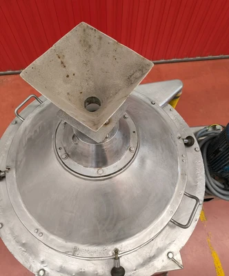 Guinard C-30 PHLB continuous screening centrifuge, SS.