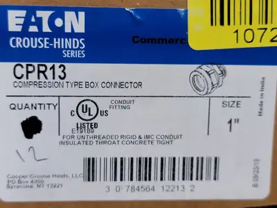 USED CROUSE-HINDS CPR13